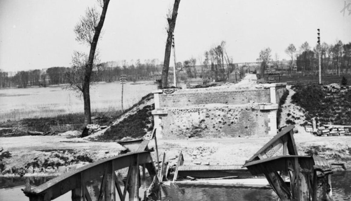221_Wasne-au-Bac from Canal de la Sensée Arras Front. 1919
